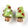 Handmade Lampwork Bumpy Beads X1-LAMP-T022-02A-05-1