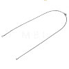 304 Stainless Steel Cable Chain Necklace Making STAS-T040-PJ209-1-46-2