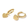 Rack Plating Brass Hoop Earrings EJEW-B062-42G-2