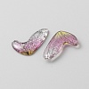 Gradient Color Transparent Resin Pendants RESI-TAC0019-06B-2