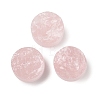 Natural Rose Quartz Cabochons G-K338-39B-02-1