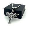 Vintage Hip Hop 304 Stainless Steel Eagle Pendant Necklaces for Men Women ZO0098-3