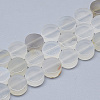 Natural White Agate Beads Strands G-T122-03E-1