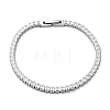 Clear Cubic Zirconia Tennis Bracelet BJEW-M301-01P-02-1