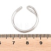 304 Stainless Steel Cuff Open Rings RJEW-Z140-02P-3