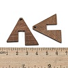 Walnut Wooden Pendants FIND-B042-21C-3