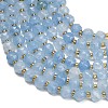 Dyed Imitation Jade Glass Beads Strands GL-Z001-02B-3