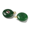 Dyed Natural Malaysia Jade Pendants G-H328-08G-C19-2