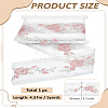 5 Yards Polyester Embroidered Lace Ribbon OCOR-LP0003-83-2