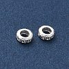 925 Sterling Silver Beads STER-D300-24S-02-2
