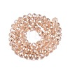 Electroplate Glass Beads Strands EGLA-A044-T8mm-A20-3