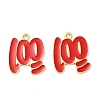 Alloy Enamel Pendants ENAM-G229-13G-1
