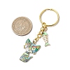 Alloy Enamel Cat Keychain KEYC-JKC01182-03-3