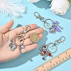 Alloy & Glass Keychains KEYC-YW00303-02-6