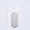 Tarnish Resistant 304 Stainless Steel Big Pendants LS-STAS-I140-19B-S-8