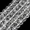 Natural Quartz Crystal Beads Strands G-C280-B14-8mm-2