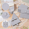 24Pcs Square Velvet Jewelry Storage Bags CDIS-NB0001-47A-4