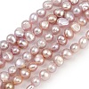 Natural Cultured Freshwater Pearl Beads Strands PEAR-P064-19E-04B-2