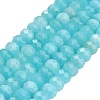 Faceted Dyed Natural White Jade Beads Strands GG-CBAE966-01B-M-2