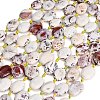 Natural Fire Crackle Agate Beads Strands GG-CBAE0EB-03B-2