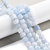 Natural Quartz Imitation Aquamarine Beads Strands G-C179-B04-01-2