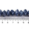 Handmade Blue and White Porcelain Beads Strands PORC-I027-09-4