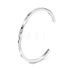 Non-Tarnish 304 Stainless Steel Cuff Bangles BJEW-K222-02P-7