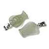 Natural Green Aventurine Pendants G-B127-10P-13-3