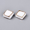 Handmade Gold Sand Lampwork Beads LAMP-N041-01K-3