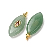 Natural Green Aventurine Pendants GG-CBAA798-04G-06-3