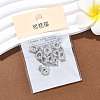 SHEGRACE Brass Micro Pave Clear Cubic Zirconia Pendants XGRQ29210-394P-Q-6