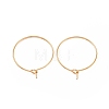 Ion Plating(IP) 316L Surgical Stainless Steel Hoop Earring Findings LS-STAS-D164-04G-3