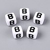 Opaque Acrylic Beads SACR-N020-04A-B-1