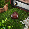Sandalwood Wooden Heart Display Decorations AJEW-WH20054-222C-4
