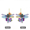 Dragonfly & Flower Acrylic Pendant Decorations PW-WG36200-01-2