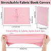 Elastic Fabric Book Covers AJEW-CP0008-68A-2