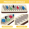 Wood Sewing Thread Winding Boards AJEW-WH0473-50-4