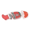 Christmas Printed Acrylic Big Pendants MACR-F086-03A-2