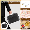 Large Capacity Polyester Multi-Layer Enamel Pin Storage Bags with Display Pockets and Handles AJEW-WH0709-389-5
