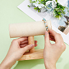 Velvet T-Bar Bracelet Display Stands with Wood Base BDIS-WH0003-29-3