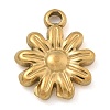 304 Stainless Steel Charms STAS-M084-01A-G-1