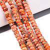 Dyed Synthetic Imperial Jasper Beads Strands G-Q606-99A-05-1