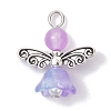 Natural Dyed Malaysia Jade Pendants PALLOY-JF02661-01-3