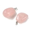 Natural & Synthetic Mixed Stone Tumbled Stone Pendants GG-K002-06-3
