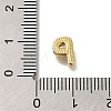 Rack Plating Brass Micro Pave Clear Cubic Zirconia Beads KK-G500-30G-P-3