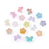 80Pcs 16 Style Transparent Glass Beads GLAA-PJ0001-05-3