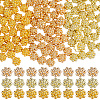 150Pcs 3 Colors Zinc Alloy Cabochons KK-SC0007-71A-1