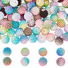 160Pcs 8 Colors Imitation Pearl Acrylic Beads OACR-SC0001-15-1