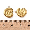 304 Stainless Steel Pendants STAS-A124-18F-G-3