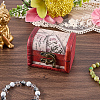 Retro Wooden Jewelry Storage Boxes with Latch Clasps AJEW-CL0005-35A-4